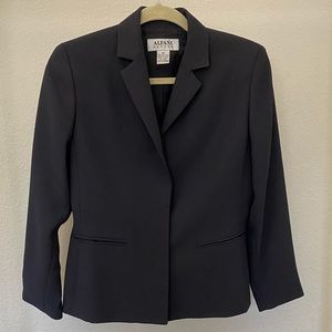 Charcoal gray blazer